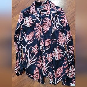 Banana Republic Floral Long Sleeve